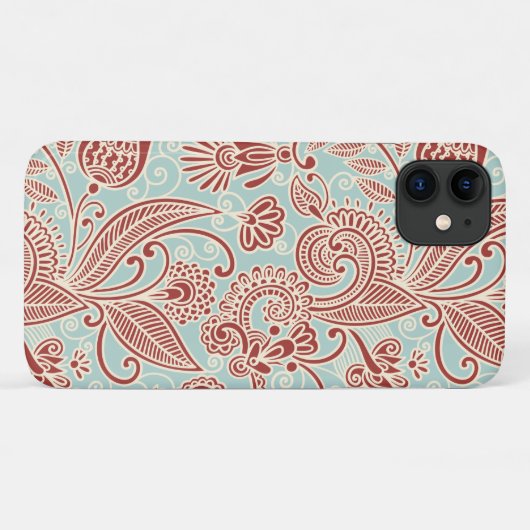 Paisley Pattern, Persisch Paisley, Oriental Paisle Case-Mate iPhone Hülle (Rückseite (Horizontal))