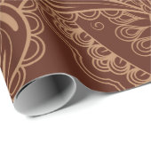 Paisley Pattern, Persisch Paisley, Oriental Paisle Geschenkpapier (Rolleneckpunkt)