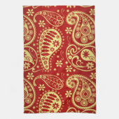 Paisley Pattern, Persisch Paisley, Oriental Paisle Handtuch (Vertikal)