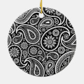 Paisley Pattern, Persisches Paisley, Boteh, Hochze Keramikornament (Hinten)