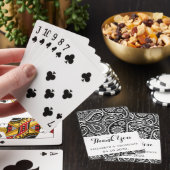 Paisley Pattern, Persisches Paisley, Boteh, Hochze Spielkarten (In Situ)