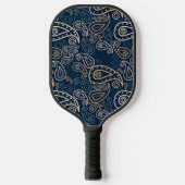 Paisley Pattern Pickleball Schläger (Vorderseite)