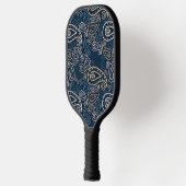 Paisley Pattern Pickleball Schläger (Links)