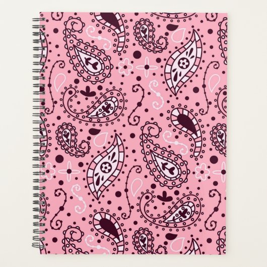 Paisley Pattern Planer (Vorderseite)