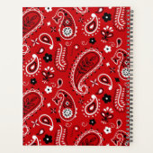 Paisley Pattern Planer (Rückseite)