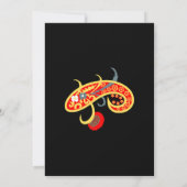 Paisley Pattern Poster – Boho Floral Mandala Art Save The Date (Rückseite)