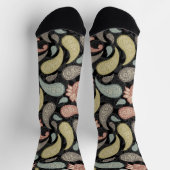 Paisley Pattern Socken (Oben)