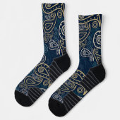 Paisley Pattern Socken (Links)