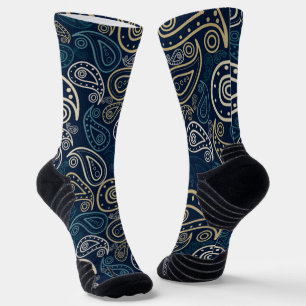 Paisley Pattern Socken