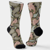 Paisley Pattern Socken (Gewinkelt)