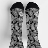 Paisley Pattern Socken (Oben)