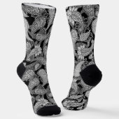 Paisley Pattern Socken (Gewinkelt)