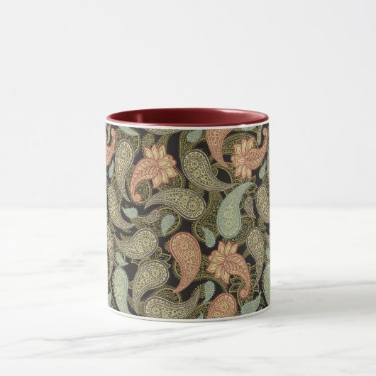 Paisley Pattern  Tasse (Zentrum)