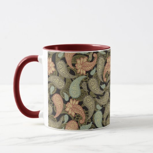 Paisley Pattern  Tasse (Links)
