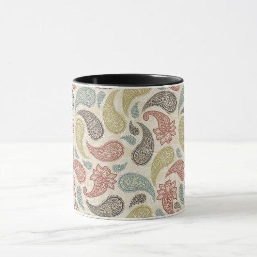 Paisley Pattern Tasse (Zentrum)