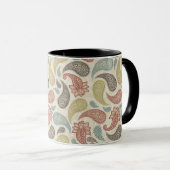 Paisley Pattern Tasse (VorderseiteRechts)