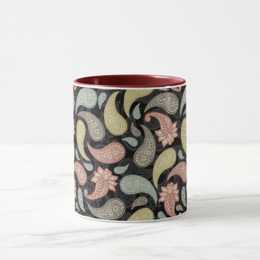 Paisley Pattern  Tasse (Zentrum)