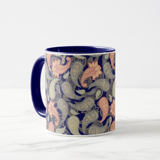 Paisley Pattern  Tasse (Vorderseite Links)