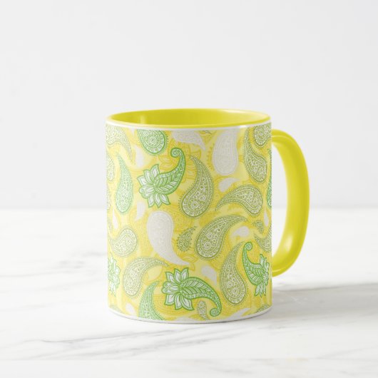 Paisley Pattern  Tasse (VorderseiteRechts)