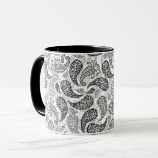 Paisley Pattern  Tasse (Vorderseite Links)
