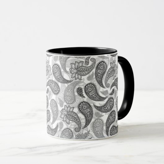 Paisley Pattern  Tasse (VorderseiteRechts)