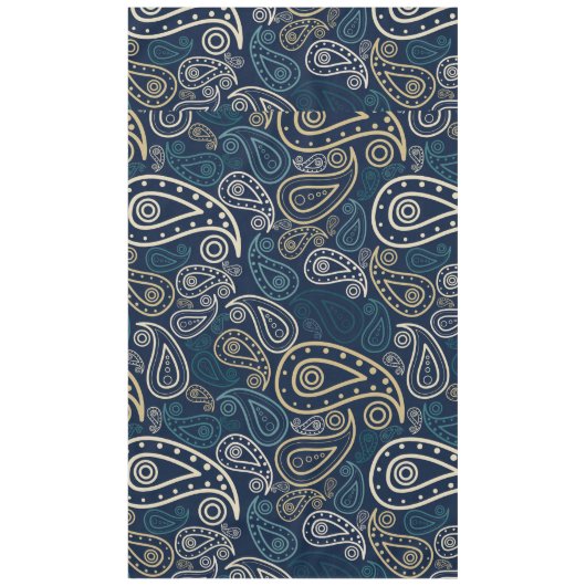 Paisley Pattern Tischdecke (Vorderseite)