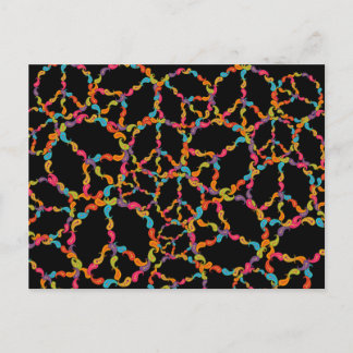 Paisley Peace Postkarte