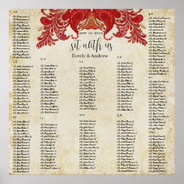 Paisley Peacock - Größe 35 x 35 verwenden (200 Gäs Poster