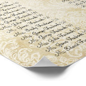 Paisley Peacock - Größe 35 x 35 verwenden (200 Gäs Poster (Ecke)