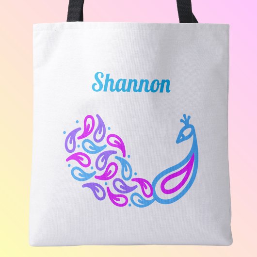 Paisley Peacock Tasche