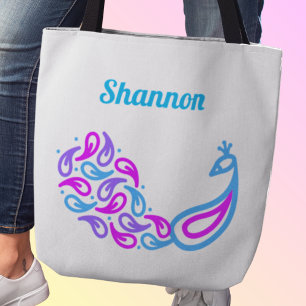 Paisley Peacock Tasche
