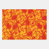 Paisley Pearl, Arcadia und Leafy Sampler Geschenkpapier Set (Vorderseite)