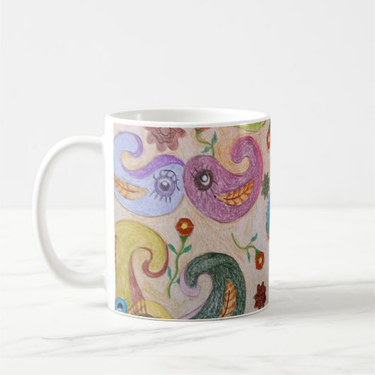 Paisley People Mug Kaffeetasse (Links)