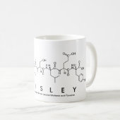 Paisley Peptidname Tasse (VorderseiteRechts)