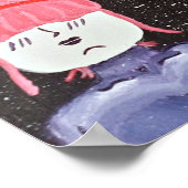 "Paisley Perfect" 11x14 Art Poster (Ecke)