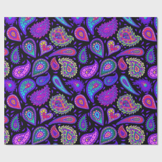 Paisley Perfection Hübsch Geschenkpapier (Flach)