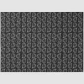 Paisley Petal Rhythm white lines Seidenpapier (Vorderseite)