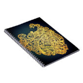 Paisley-Pfau Notizblock (Rechte Seite)