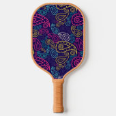 Paisley Pickleball Schläger (Vorderseite)