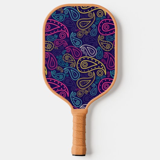 Paisley Pickleball Schläger (Rückseite)