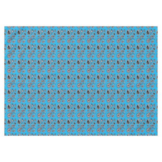 Paisley Playa Tischdecke (Vorderseite (Horizontal))