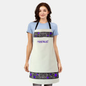 Paisley Polka Dots Schürze (Getragen)