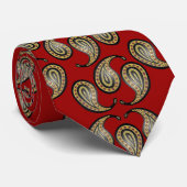 Paisley-Power Krawatte (Gerollt)