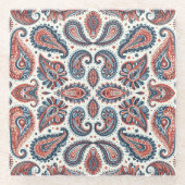 Paisley Pride Glasuntersetzer (Vorderseite)