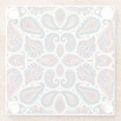 Paisley Pride Glasuntersetzer (Rückseite)
