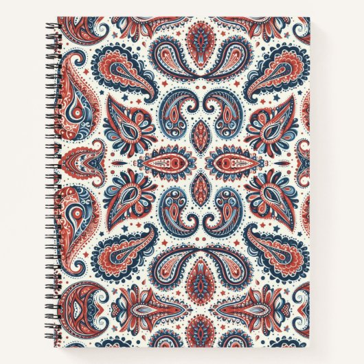 Paisley Pride Notizblock (Vorderseite)