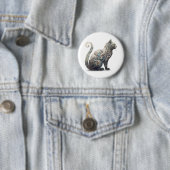 Paisley Profile Cat Button (Beispiel)