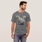 Paisley Profile Cat T-Shirt (Vorne ganz)