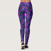 Paisley-Psychedelic-Leggings Leggings (Rückseite)