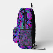 Paisley Psychedelisch Bedruckter Rucksack (Rechts)